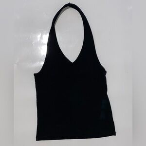 American Eagle Outfitters Black Backless Tank Top